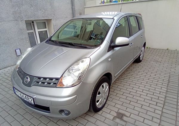 Nissan Note cena 7999 przebieg: 243800, rok produkcji 2007 z Poznań małe 172